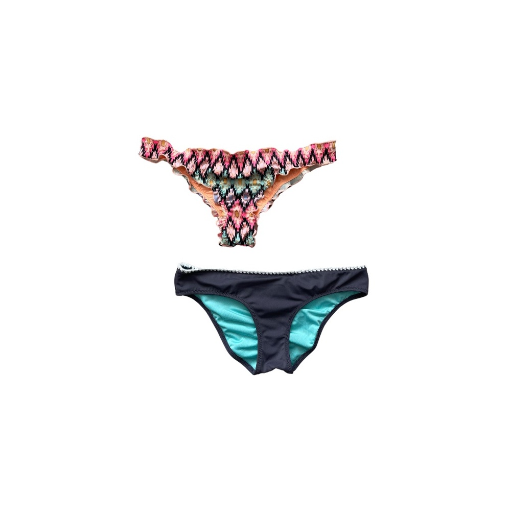 Women's Bikini Bottoms-Victoria's Secret-Shade & Shore-Size XS-Set of Two